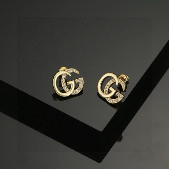 Gucci Gold Iconic Fashion Hoops - Picture 5 of 6